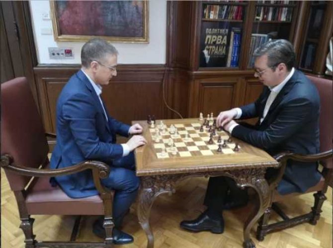 U međuvremenu u Predsedništvu Srbije… (FOTO)