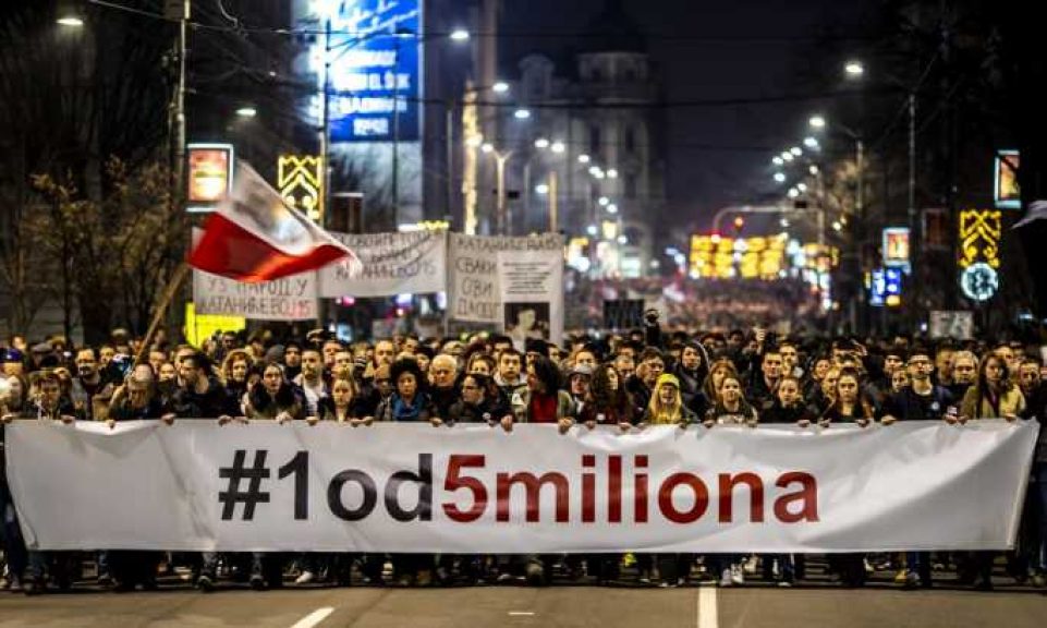 Odlazak režima ili veliki protest u Beogradu 13. aprila