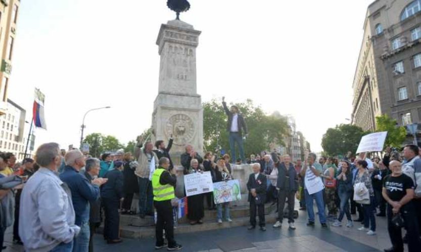 Protest „1 od 5 miliona“: „Borimo se za pravo na dostojanstven život“