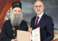 Srbi iz Makedonije odali priznanje patrijarhu Porfiriju